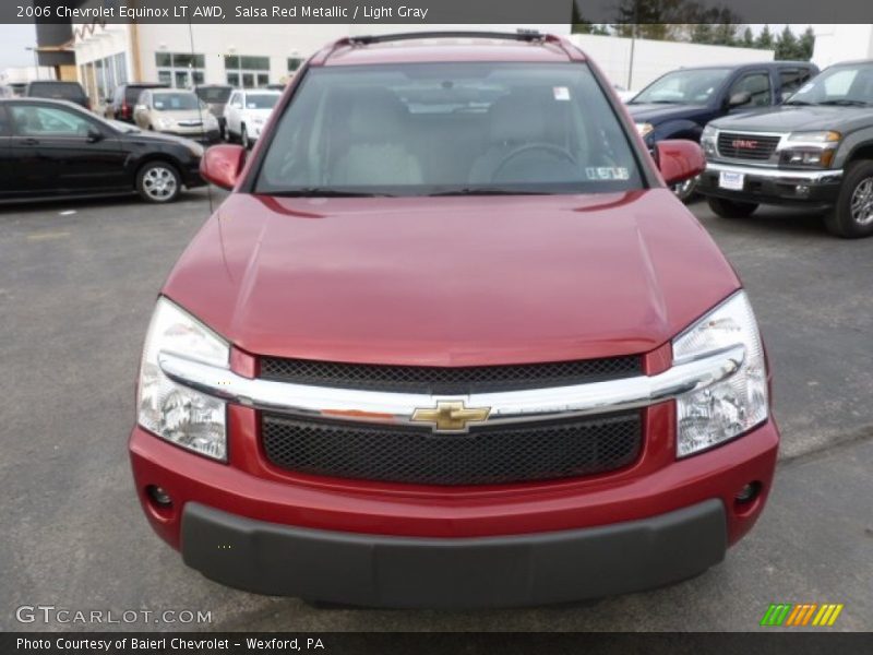 Salsa Red Metallic / Light Gray 2006 Chevrolet Equinox LT AWD