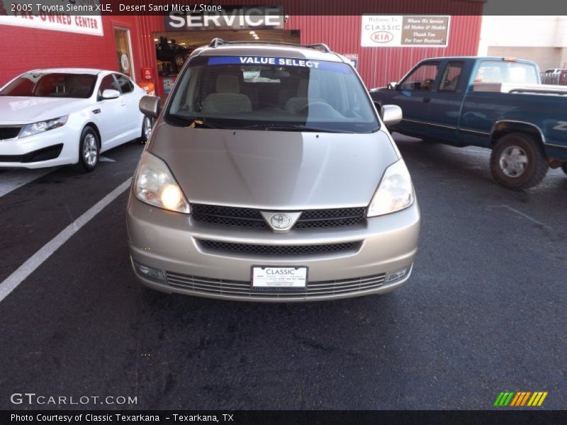 Desert Sand Mica / Stone 2005 Toyota Sienna XLE