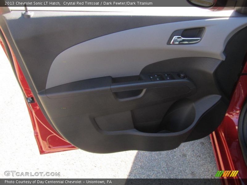 Crystal Red Tintcoat / Dark Pewter/Dark Titanium 2013 Chevrolet Sonic LT Hatch