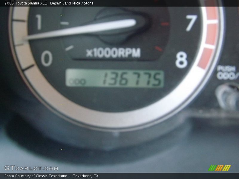 Desert Sand Mica / Stone 2005 Toyota Sienna XLE