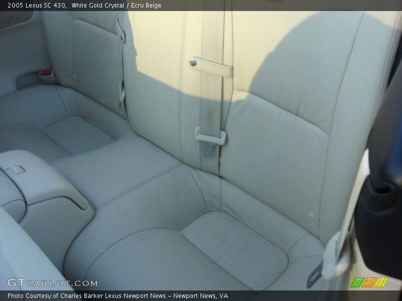 White Gold Crystal / Ecru Beige 2005 Lexus SC 430