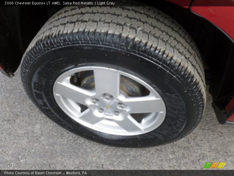 Salsa Red Metallic / Light Gray 2006 Chevrolet Equinox LT AWD