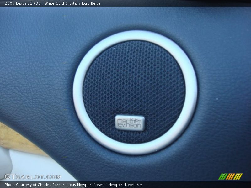 Audio System of 2005 SC 430