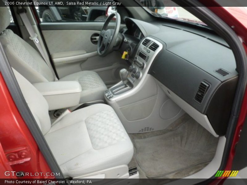 Salsa Red Metallic / Light Gray 2006 Chevrolet Equinox LT AWD