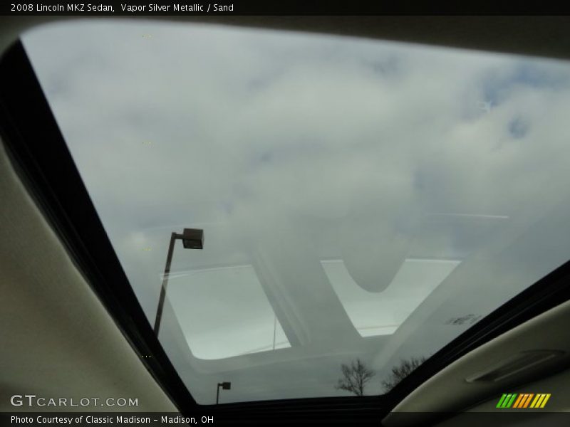 Vapor Silver Metallic / Sand 2008 Lincoln MKZ Sedan