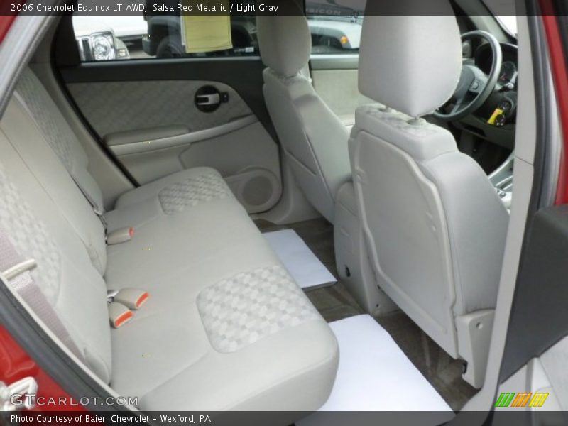 Salsa Red Metallic / Light Gray 2006 Chevrolet Equinox LT AWD