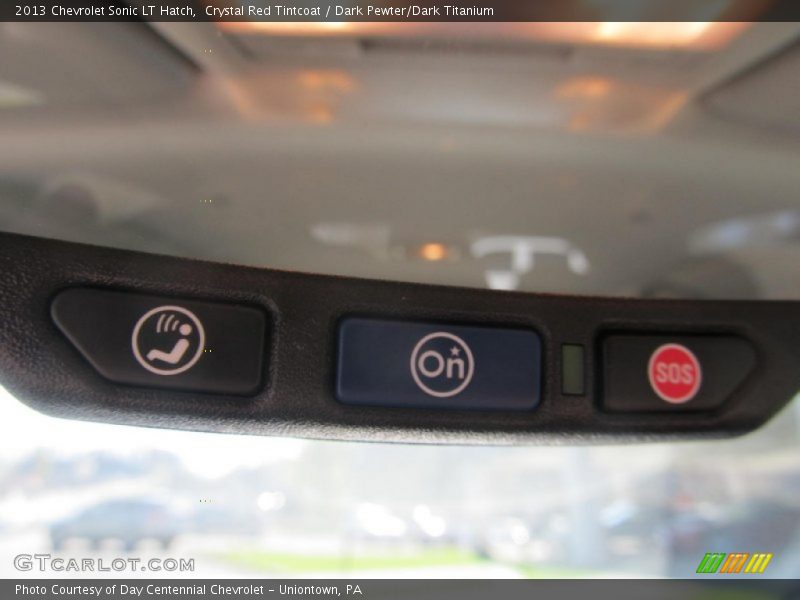 Crystal Red Tintcoat / Dark Pewter/Dark Titanium 2013 Chevrolet Sonic LT Hatch