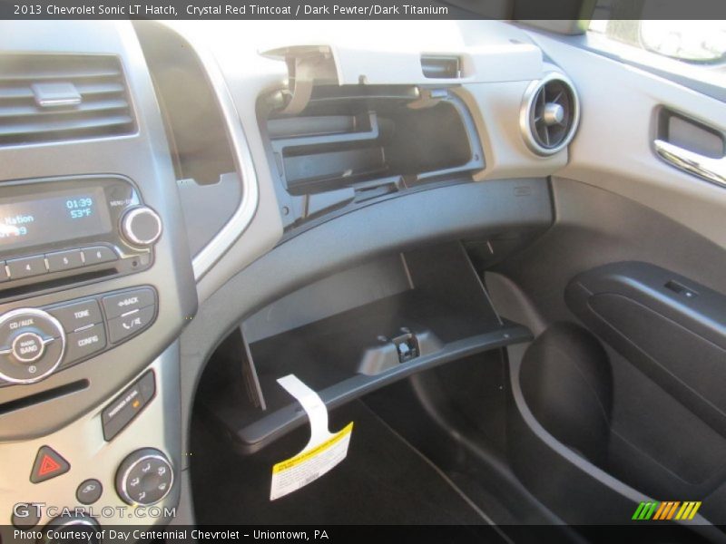 Crystal Red Tintcoat / Dark Pewter/Dark Titanium 2013 Chevrolet Sonic LT Hatch