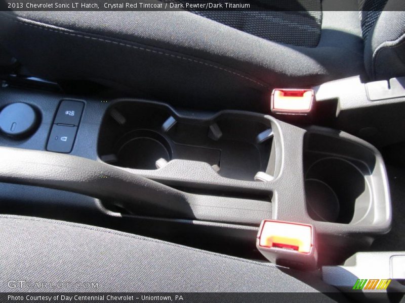 Crystal Red Tintcoat / Dark Pewter/Dark Titanium 2013 Chevrolet Sonic LT Hatch