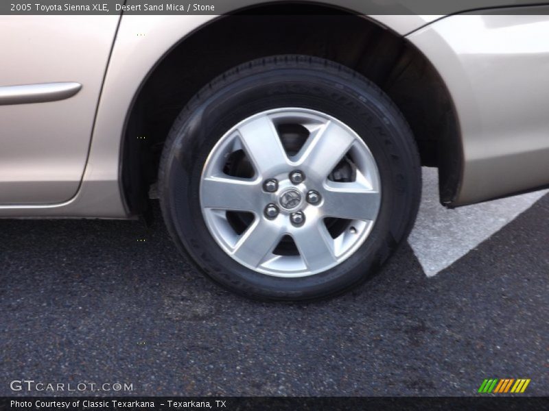 Desert Sand Mica / Stone 2005 Toyota Sienna XLE