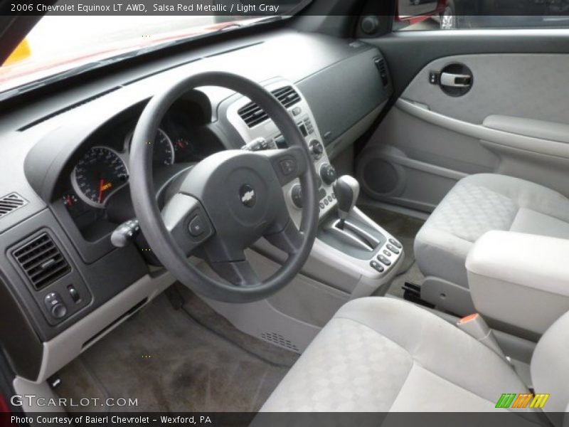 Salsa Red Metallic / Light Gray 2006 Chevrolet Equinox LT AWD