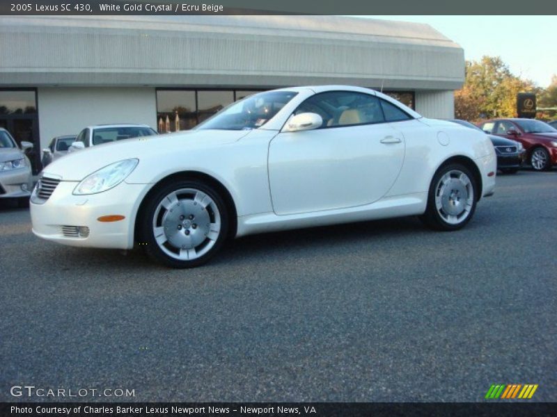  2005 SC 430 White Gold Crystal