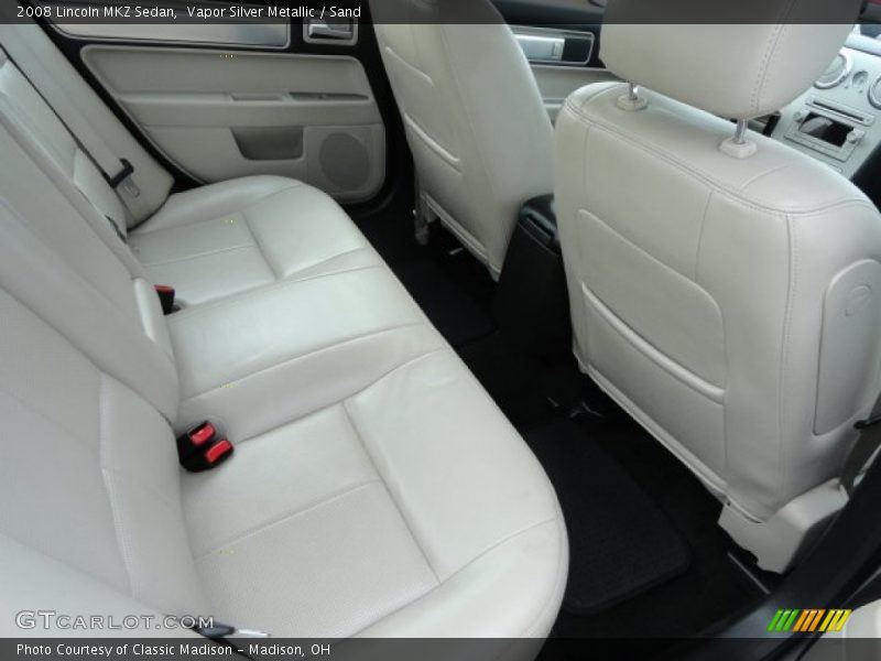 Vapor Silver Metallic / Sand 2008 Lincoln MKZ Sedan