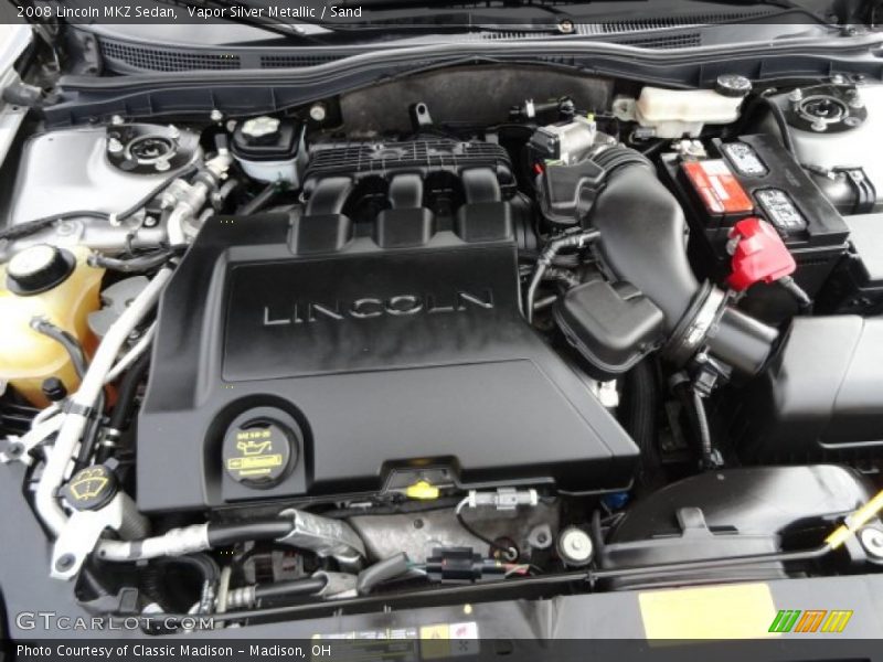 Vapor Silver Metallic / Sand 2008 Lincoln MKZ Sedan