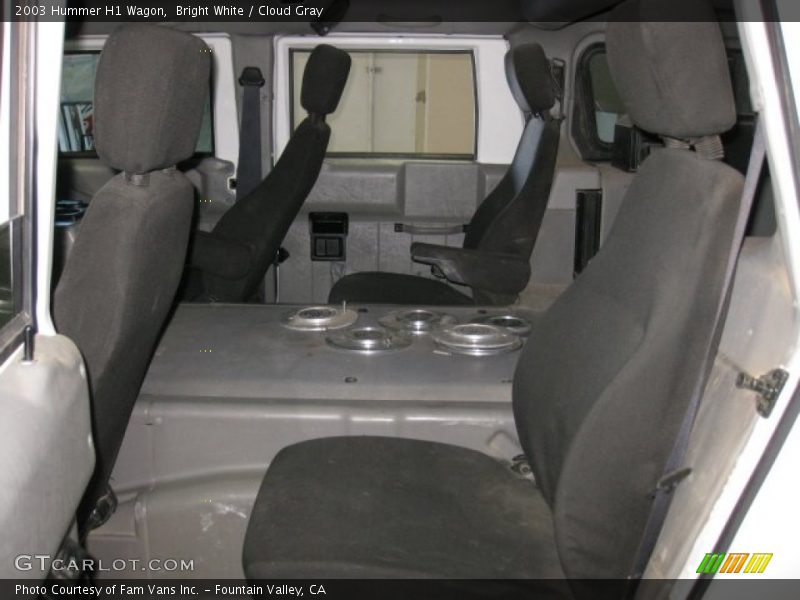  2003 H1 Wagon Cloud Gray Interior
