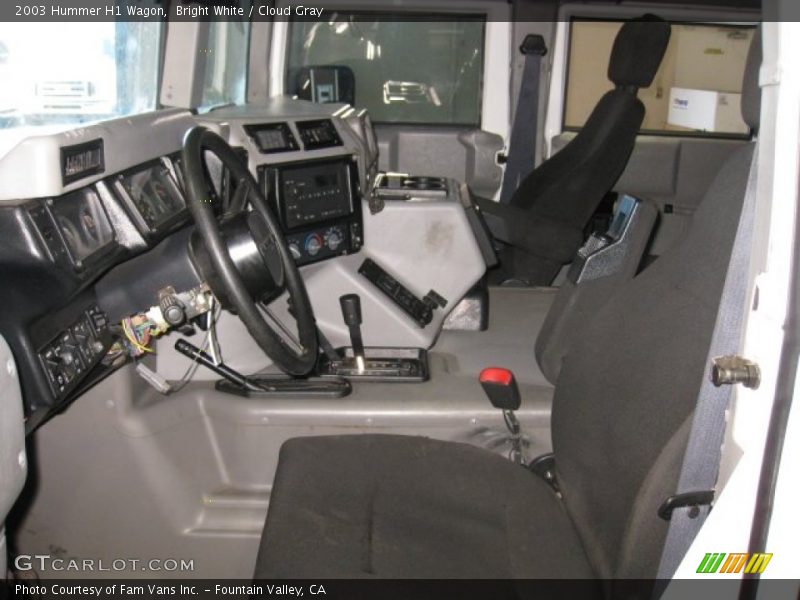  2003 H1 Wagon Cloud Gray Interior