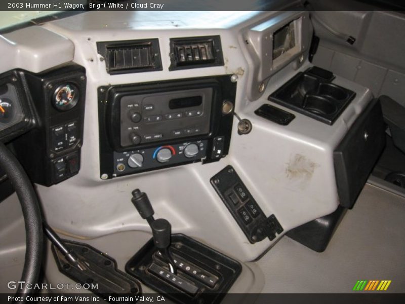 Dashboard of 2003 H1 Wagon