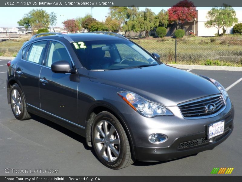 Graphite Shadow / Graphite 2012 Infiniti EX 35 Journey AWD