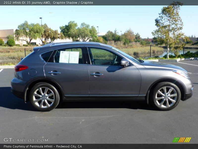 Graphite Shadow / Graphite 2012 Infiniti EX 35 Journey AWD