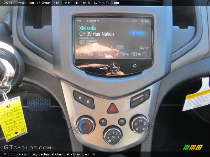 Controls of 2013 Sonic LS Sedan