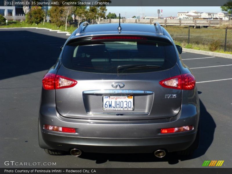 Graphite Shadow / Graphite 2012 Infiniti EX 35 Journey AWD