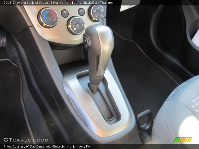  2013 Sonic LS Sedan 6 Speed Automatic Shifter