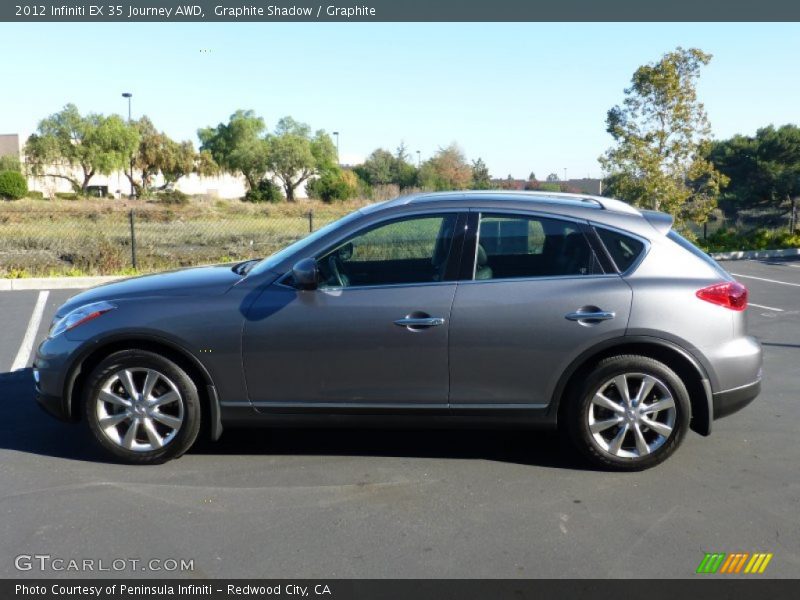 Graphite Shadow / Graphite 2012 Infiniti EX 35 Journey AWD