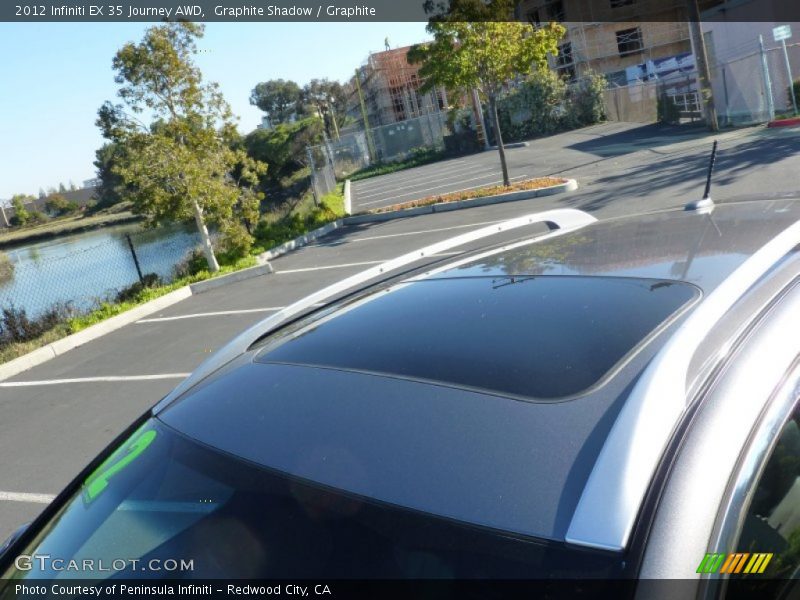 Graphite Shadow / Graphite 2012 Infiniti EX 35 Journey AWD