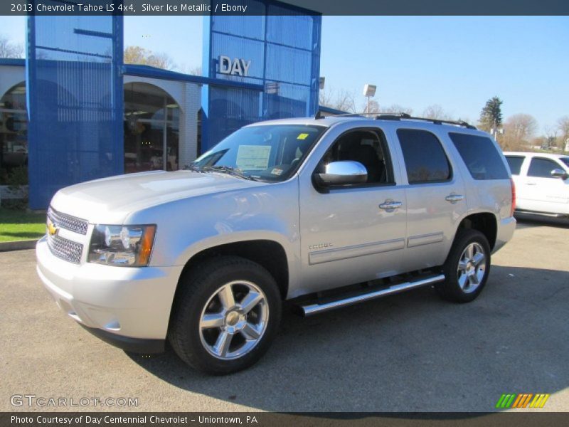 Silver Ice Metallic / Ebony 2013 Chevrolet Tahoe LS 4x4