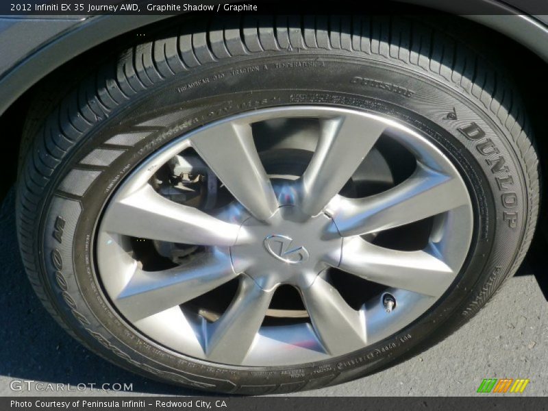 Graphite Shadow / Graphite 2012 Infiniti EX 35 Journey AWD