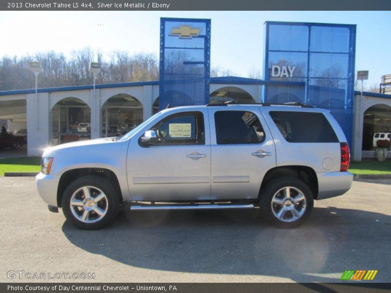 Silver Ice Metallic / Ebony 2013 Chevrolet Tahoe LS 4x4