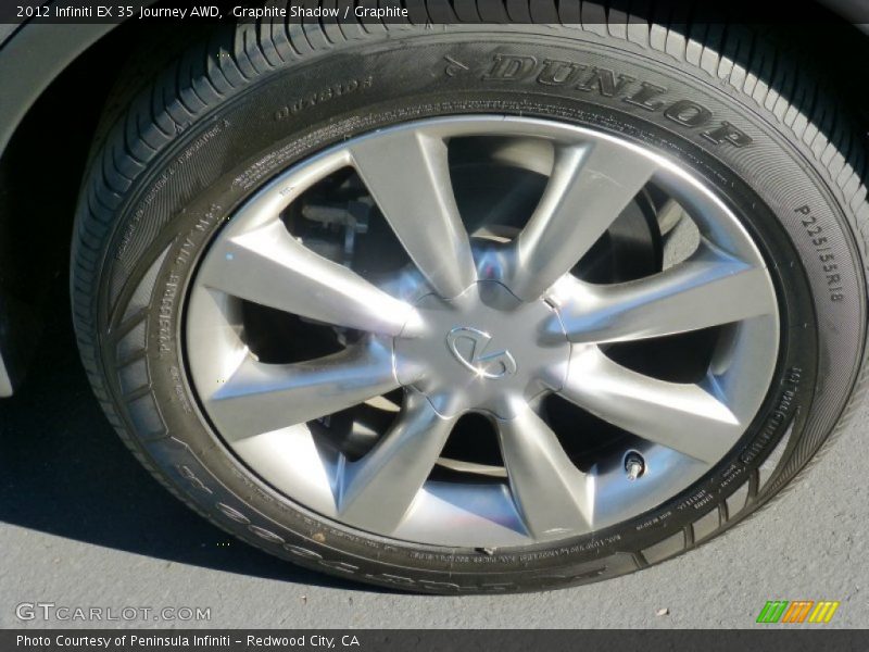 Graphite Shadow / Graphite 2012 Infiniti EX 35 Journey AWD