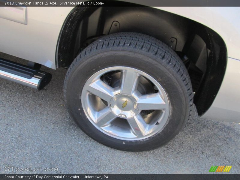 Silver Ice Metallic / Ebony 2013 Chevrolet Tahoe LS 4x4