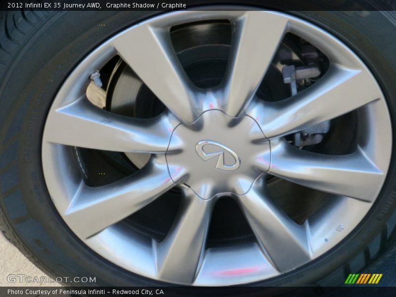 Graphite Shadow / Graphite 2012 Infiniti EX 35 Journey AWD