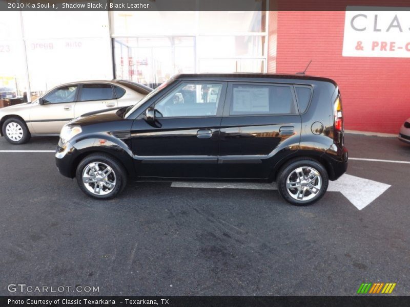 Shadow Black / Black Leather 2010 Kia Soul +