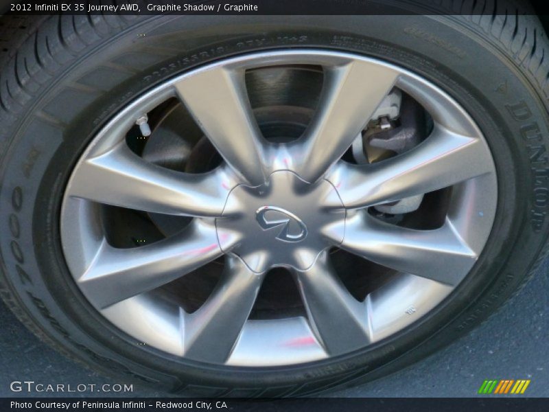 Graphite Shadow / Graphite 2012 Infiniti EX 35 Journey AWD