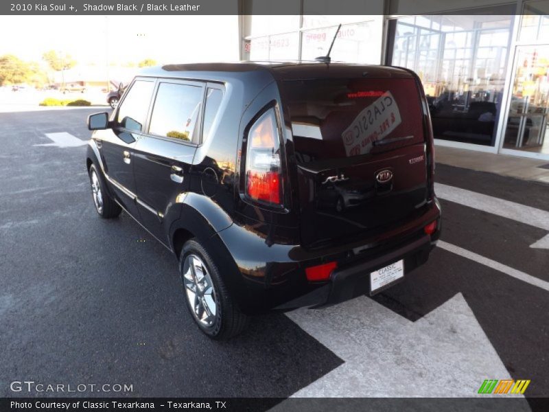 Shadow Black / Black Leather 2010 Kia Soul +