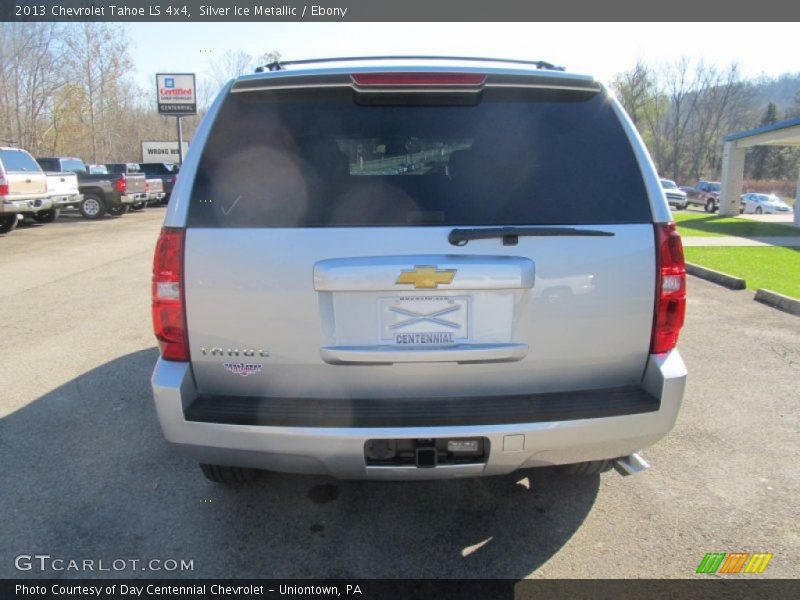 Silver Ice Metallic / Ebony 2013 Chevrolet Tahoe LS 4x4