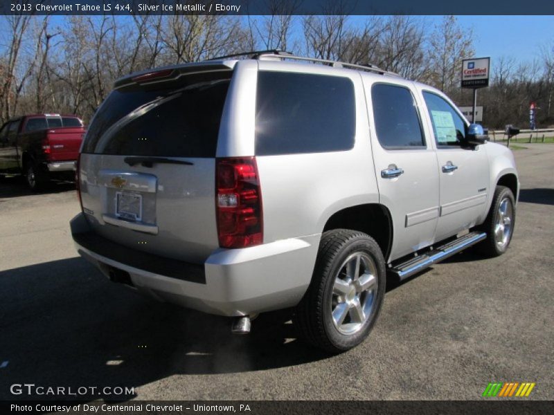 Silver Ice Metallic / Ebony 2013 Chevrolet Tahoe LS 4x4