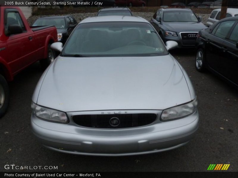Sterling Silver Metallic / Gray 2005 Buick Century Sedan
