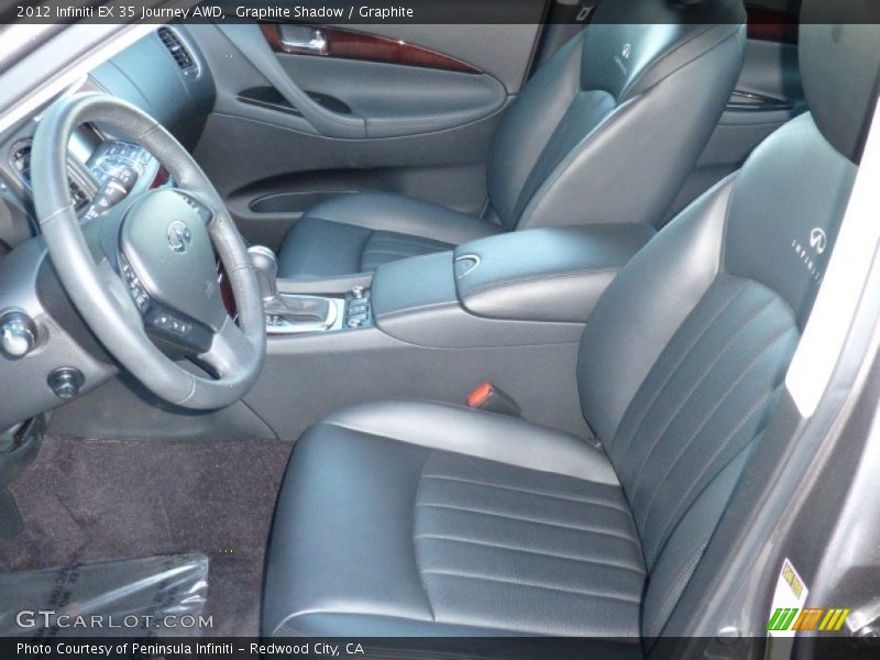Graphite Shadow / Graphite 2012 Infiniti EX 35 Journey AWD