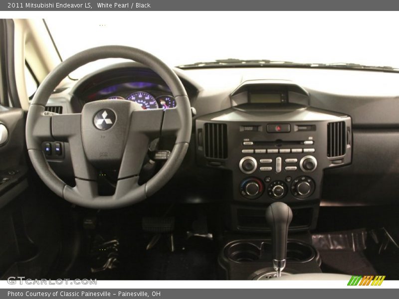 White Pearl / Black 2011 Mitsubishi Endeavor LS