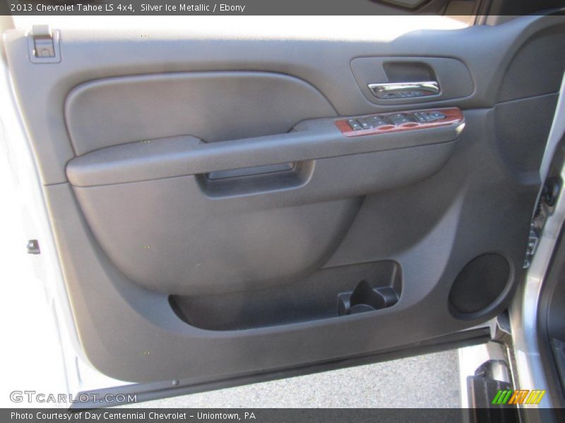 Silver Ice Metallic / Ebony 2013 Chevrolet Tahoe LS 4x4