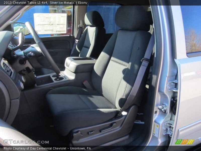 Silver Ice Metallic / Ebony 2013 Chevrolet Tahoe LS 4x4