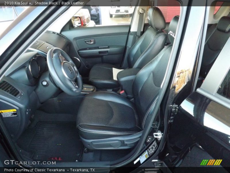  2010 Soul + Black Leather Interior