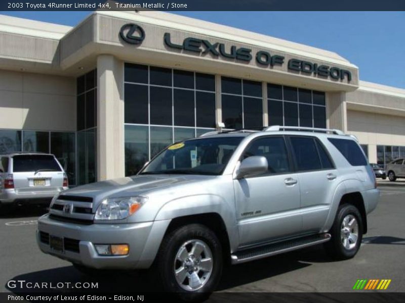 Titanium Metallic / Stone 2003 Toyota 4Runner Limited 4x4