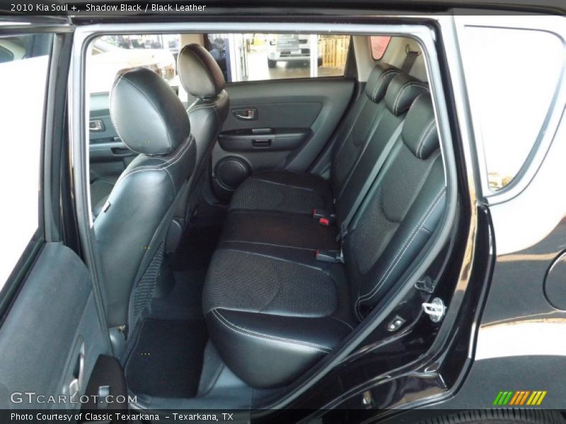  2010 Soul + Black Leather Interior