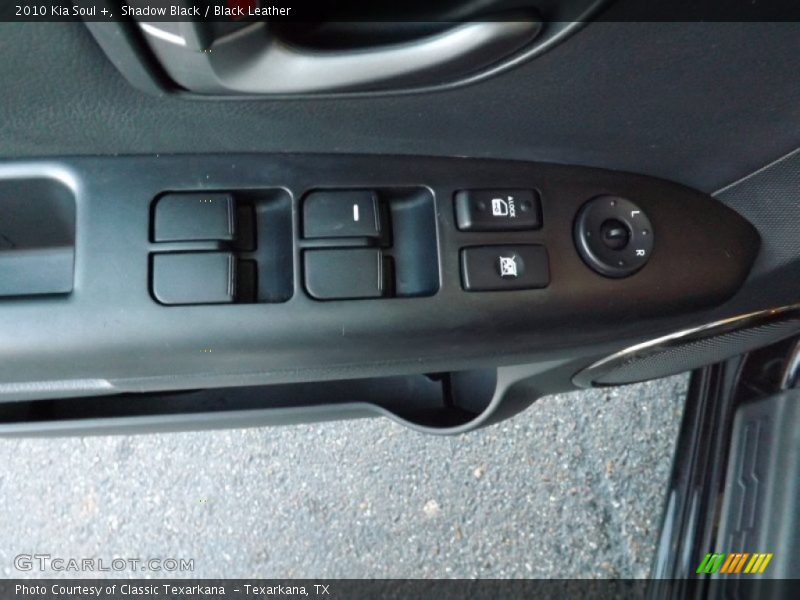 Shadow Black / Black Leather 2010 Kia Soul +