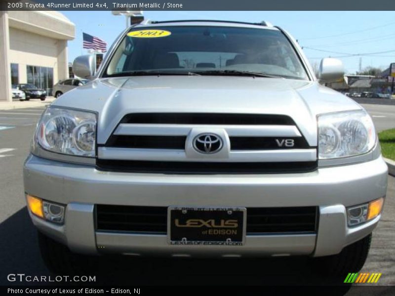 Titanium Metallic / Stone 2003 Toyota 4Runner Limited 4x4