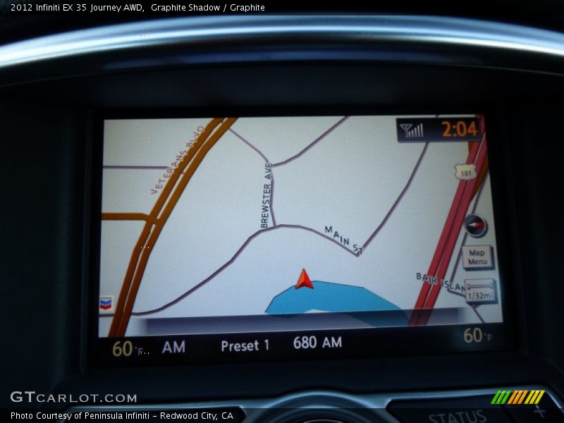 Graphite Shadow / Graphite 2012 Infiniti EX 35 Journey AWD